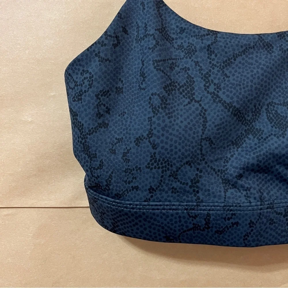 Anthropologie | All Fenix Python Print Sports Bra Snakeskin Size XS